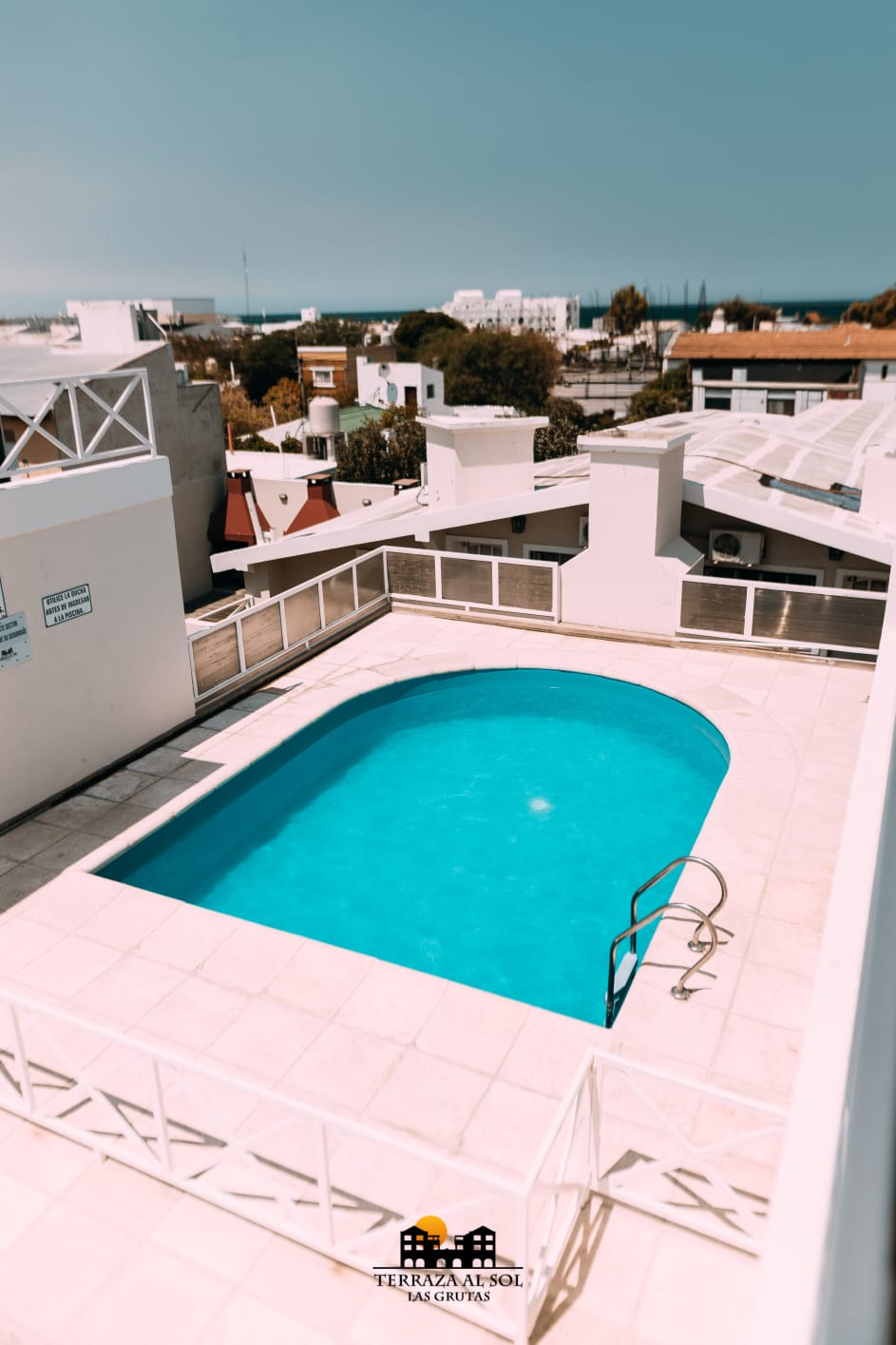 Pileta en la terraza