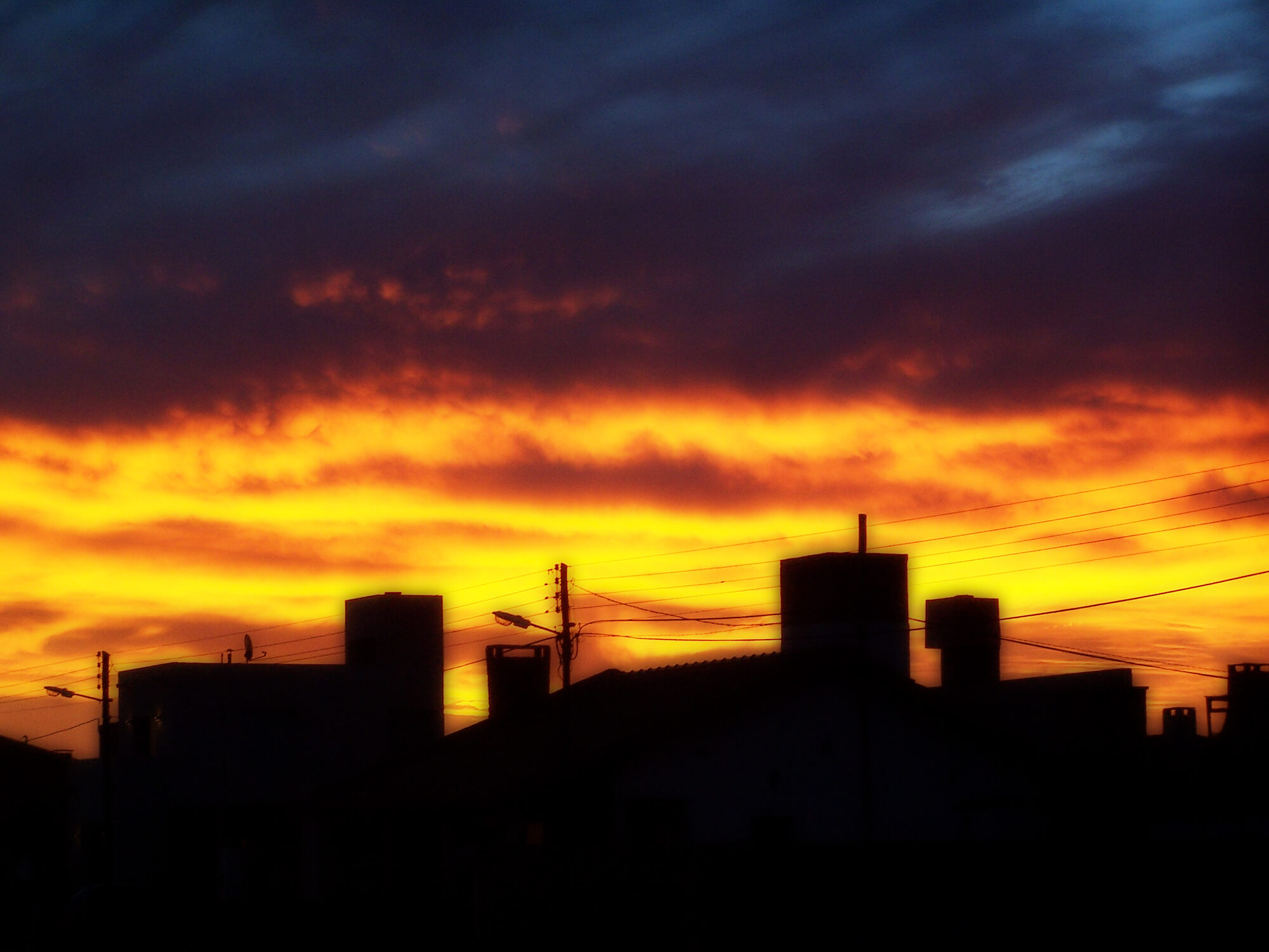 Atardecer en Las Grutas